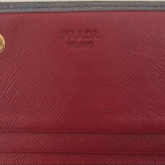 Prada Milano Long Bow Metallic Wallet 8x4 - Picture 16 of 16
